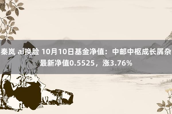 秦岚 ai换脸 10月10日基金净值：中邮中枢成长羼杂最新净值0.5525，涨3.76%